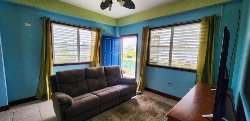 Placencia Village Two-Story Building — Upstairs, Two-Bedroom Apartment