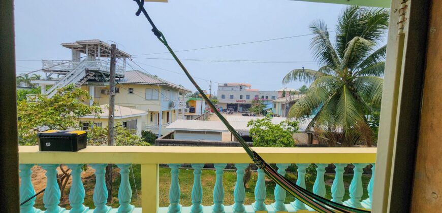 Placencia Village Two-Story Building — Upstairs, Two-Bedroom Apartment