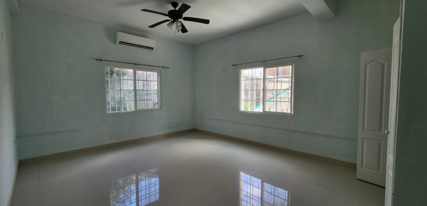 Belmopan- Unfurnished Three Bedroom Ground Floor Apartment